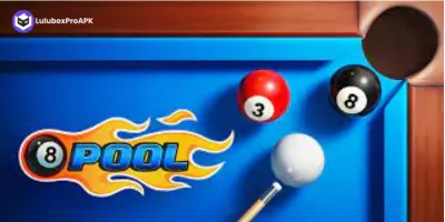 Lulubox 8 ball pool banner.
